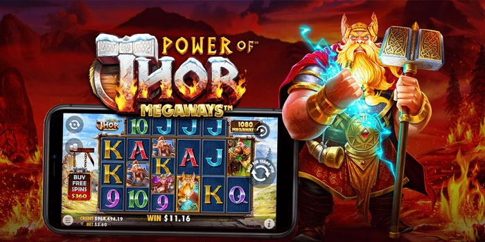 Slot Power of Thor Megaways Menarik Efek Petir Yang Ikonik